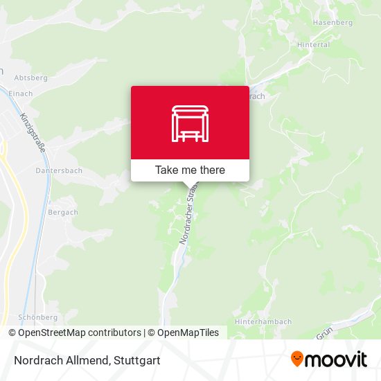 Карта Nordrach Allmend