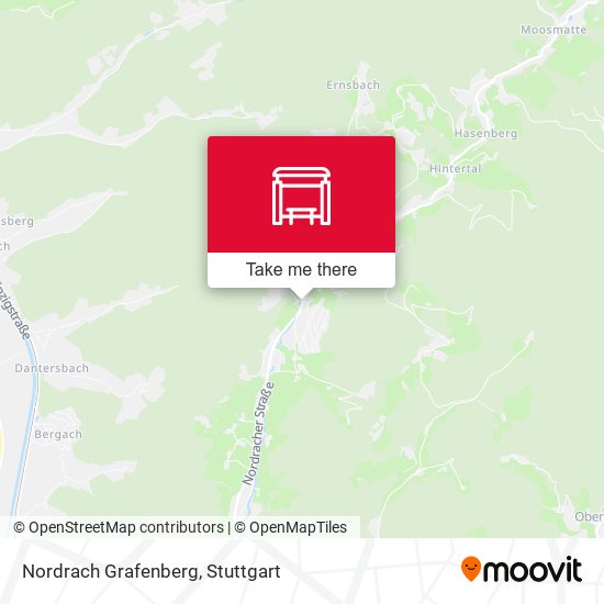 Nordrach Grafenberg map