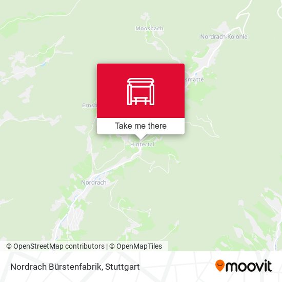 Nordrach Bürstenfabrik map