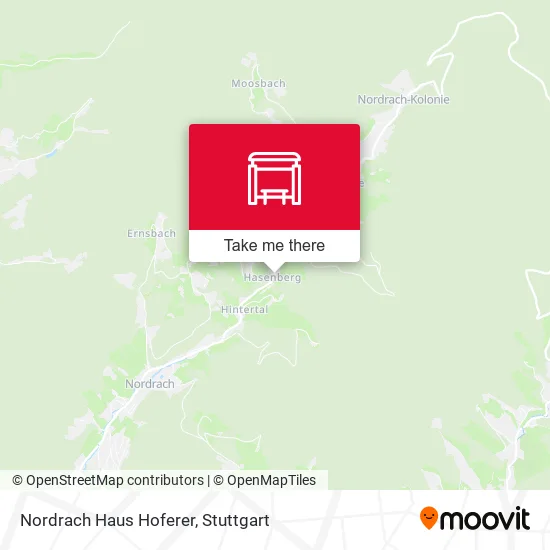 Карта Nordrach Haus Hoferer