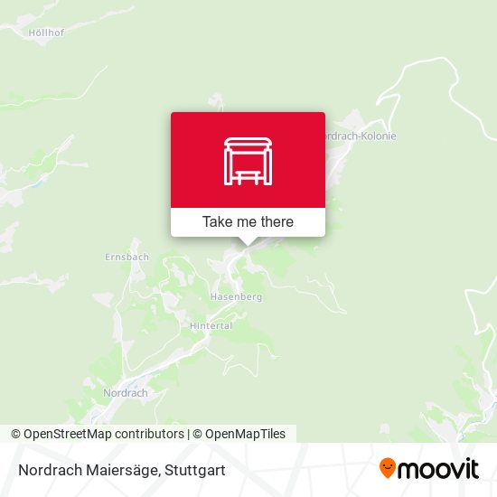 Nordrach Maiersäge map