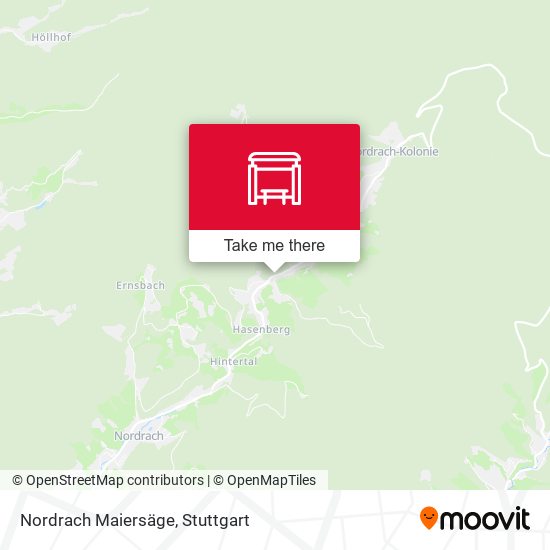 Nordrach Maiersäge map