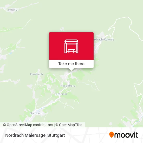 Карта Nordrach Maiersäge