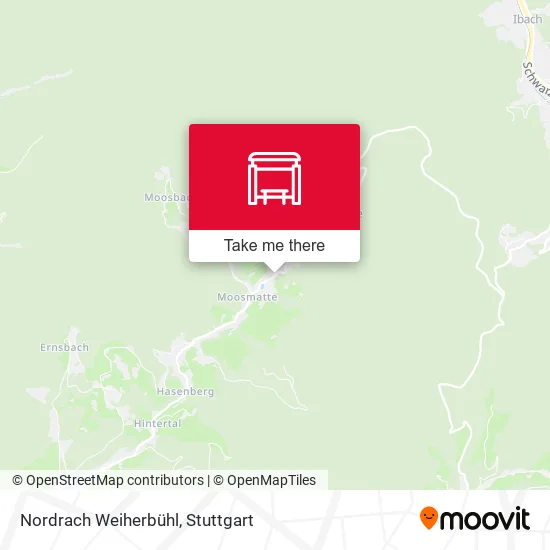 Карта Nordrach Weiherbühl