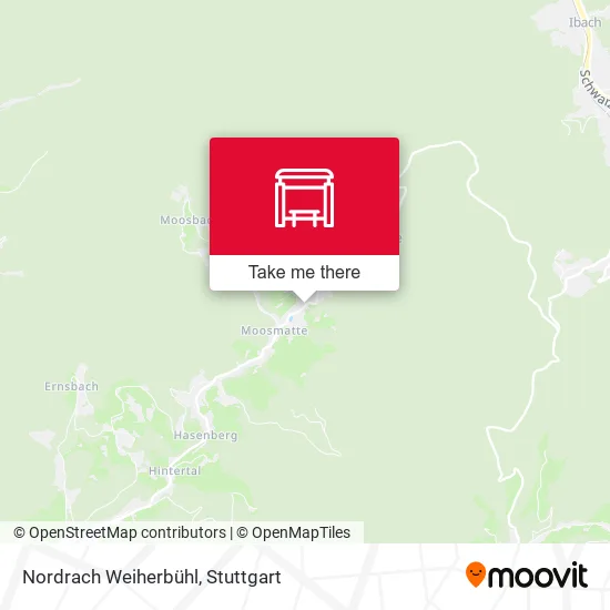 Карта Nordrach Weiherbühl