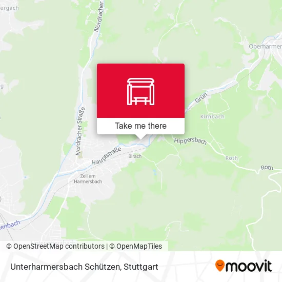Карта Unterharmersbach Schützen