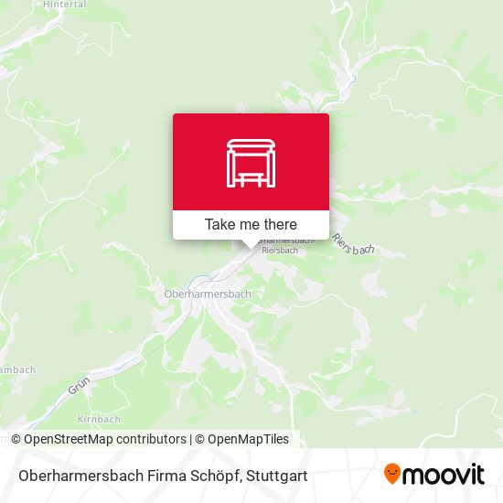 Карта Oberharmersbach Firma Schöpf