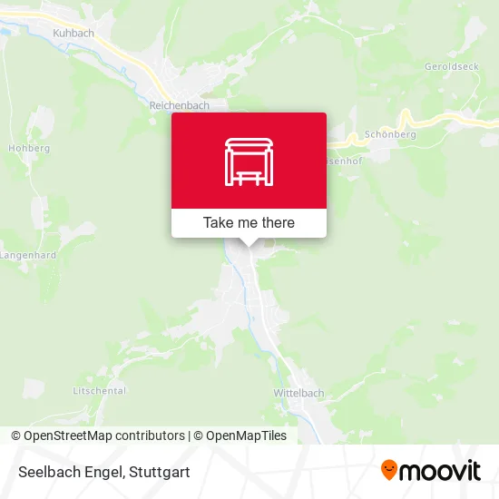 Карта Seelbach Engel