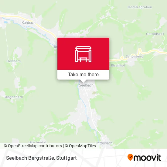 Карта Seelbach Bergstraße
