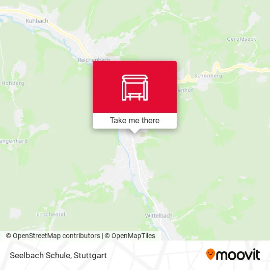 Карта Seelbach Schule