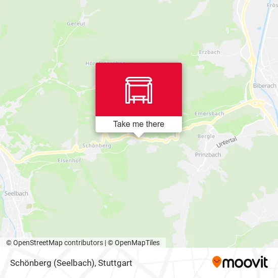 Карта Schönberg (Seelbach)