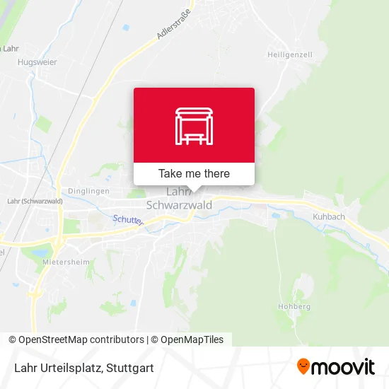 Карта Lahr Urteilsplatz