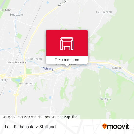Карта Lahr Rathausplatz