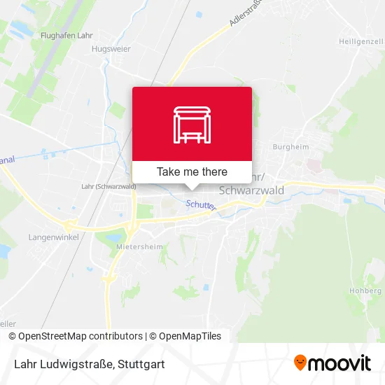 Карта Lahr Ludwigstraße