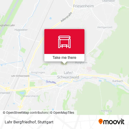 Карта Lahr Bergfriedhof