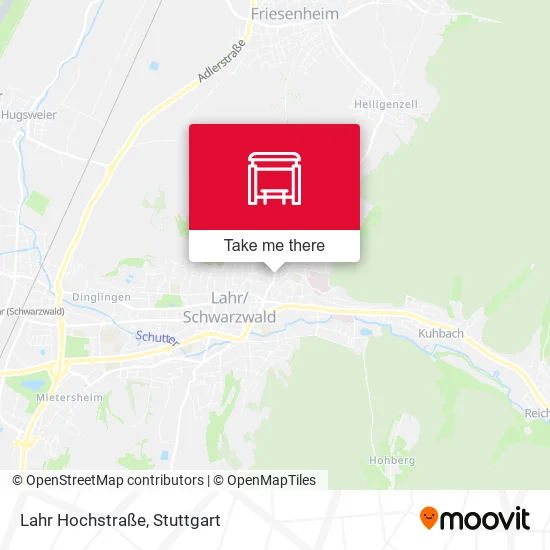Карта Lahr Hochstraße