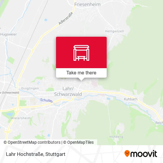 Карта Lahr Hochstraße