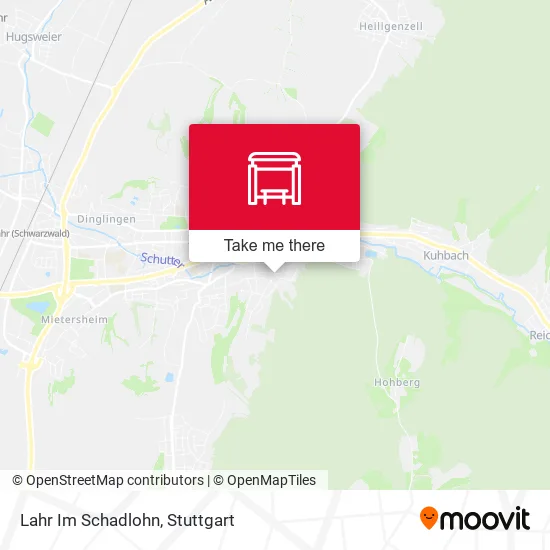 Карта Lahr Im Schadlohn