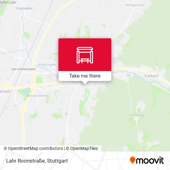 Карта Lahr Roonstraße