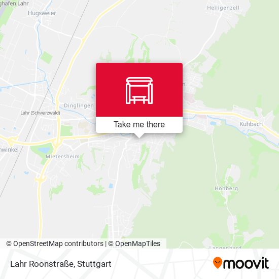 Lahr Roonstraße map