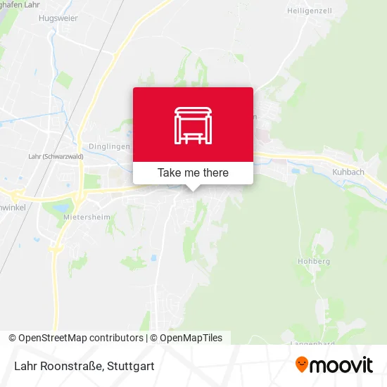 Карта Lahr Roonstraße