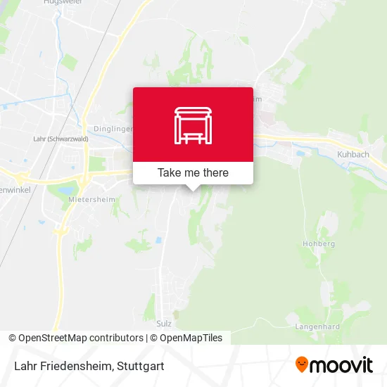 Карта Lahr Friedensheim