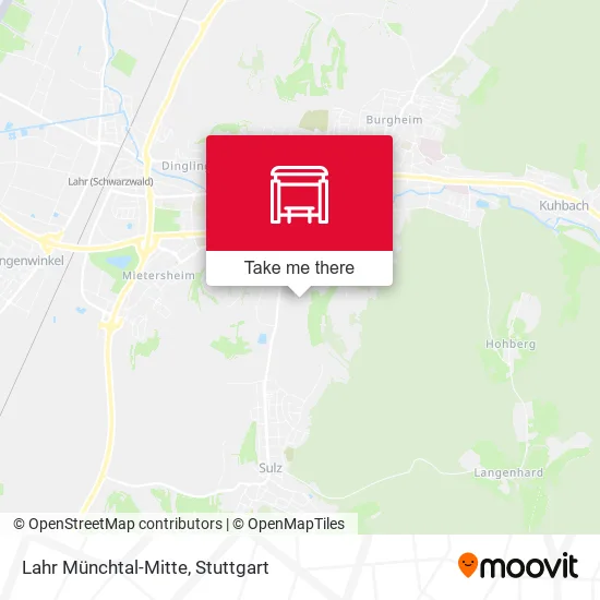 Карта Lahr Münchtal-Mitte