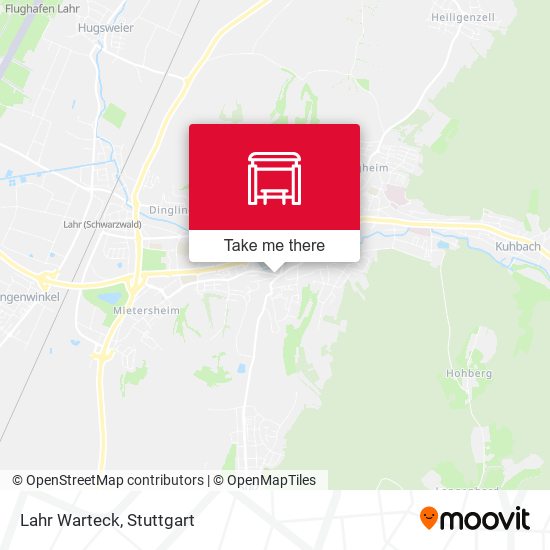 Карта Lahr Warteck