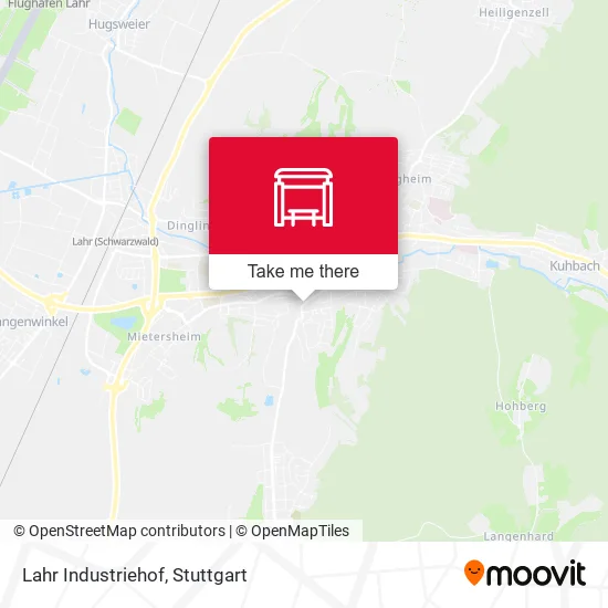 Карта Lahr Industriehof
