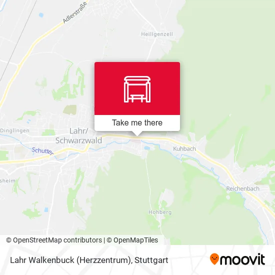 Карта Lahr Walkenbuck (Herzzentrum)