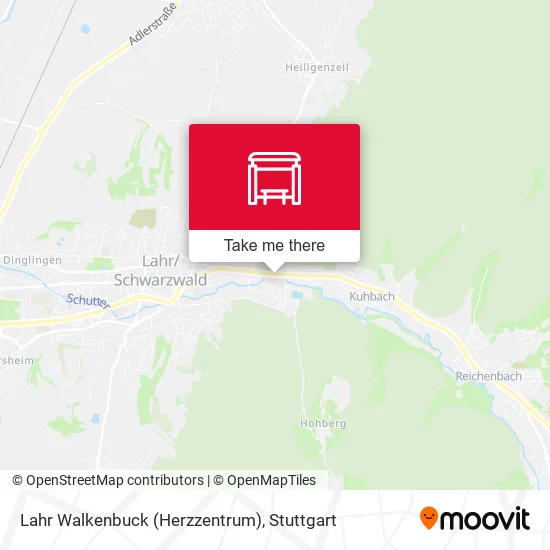 Карта Lahr Walkenbuck (Herzzentrum)
