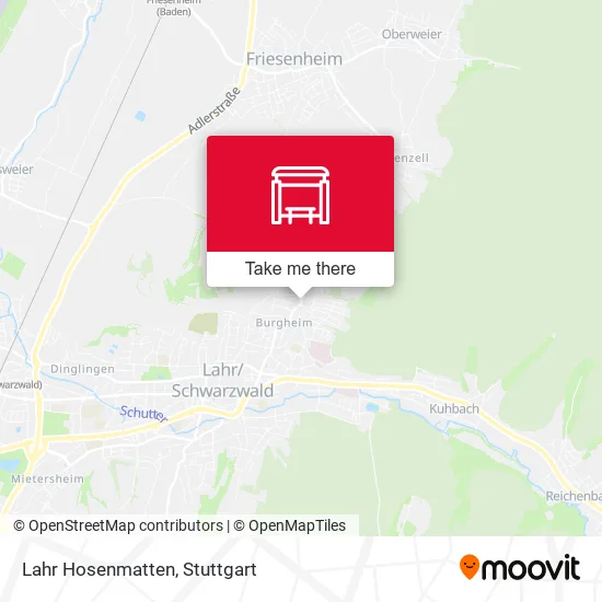 Карта Lahr Hosenmatten