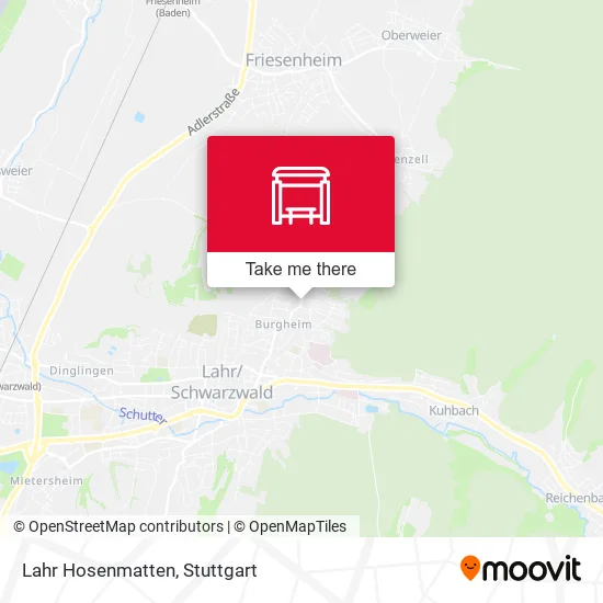 Карта Lahr Hosenmatten