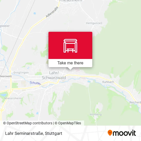 Карта Lahr Seminarstraße