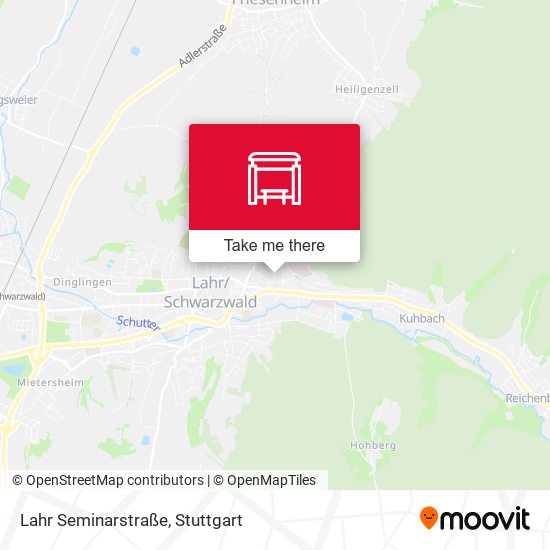 Lahr Seminarstraße map