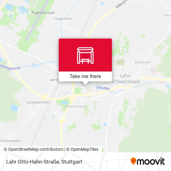 Карта Lahr Otto-Hahn-Straße