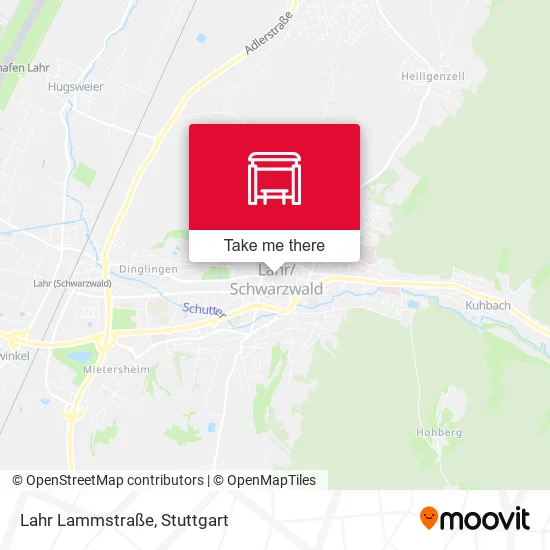 Карта Lahr Lammstraße