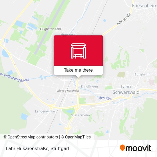 Lahr Husarenstraße map