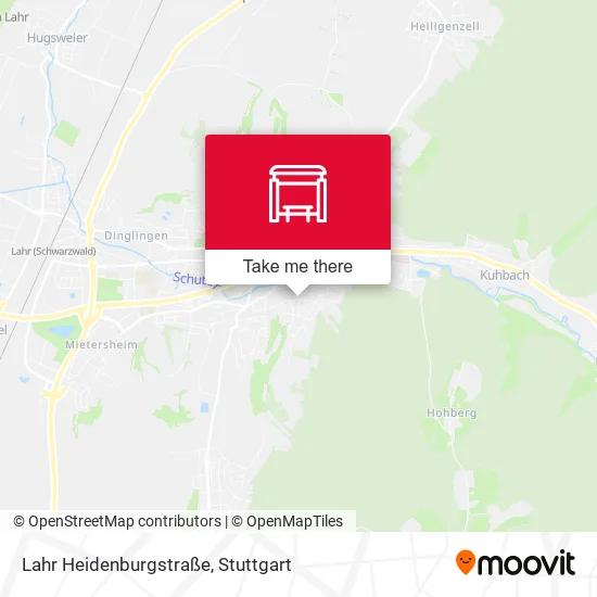 Карта Lahr Heidenburgstraße