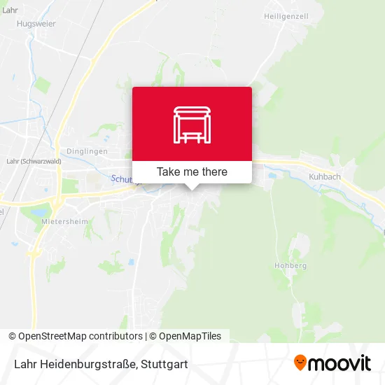 Карта Lahr Heidenburgstraße