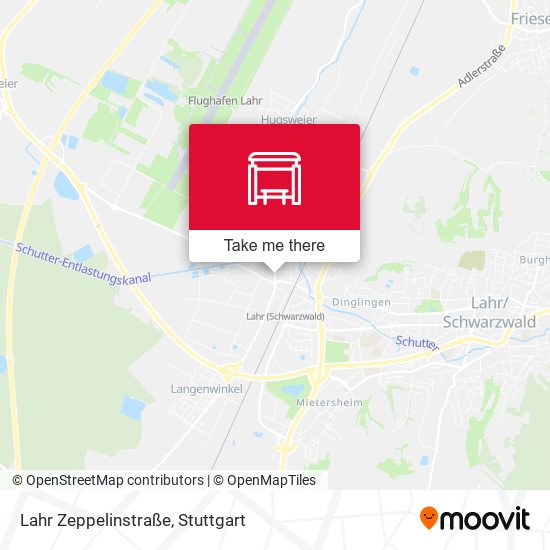 Lahr Zeppelinstraße map