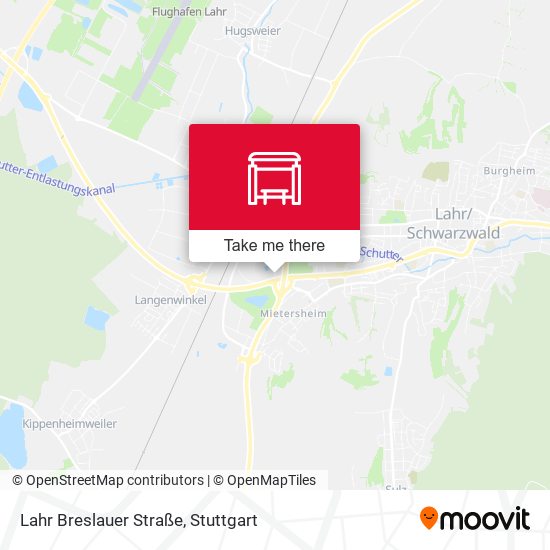 Lahr Breslauer Straße map