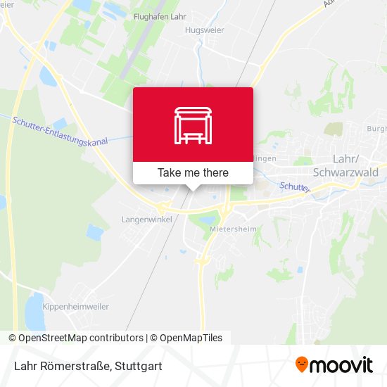 Lahr Römerstraße map
