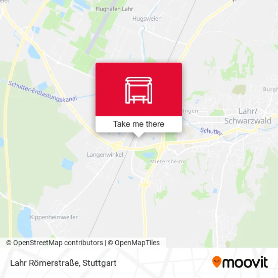 Карта Lahr Römerstraße