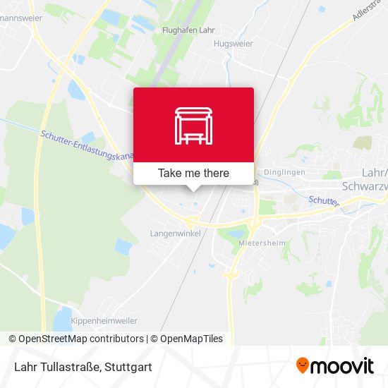 Lahr Tullastraße map