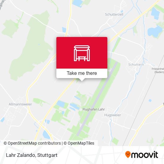 Lahr Zalando map