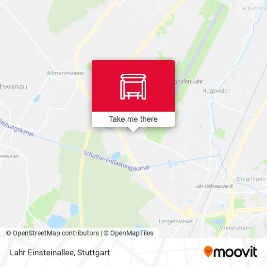 Карта Lahr Einsteinallee
