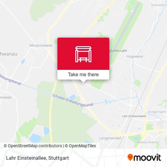 Карта Lahr Einsteinallee
