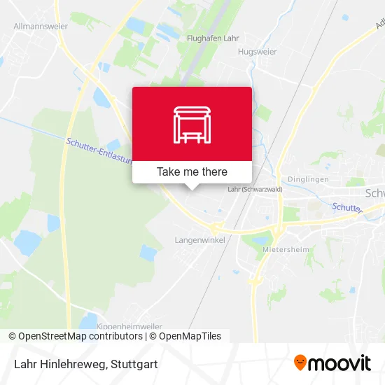 Карта Lahr Hinlehreweg