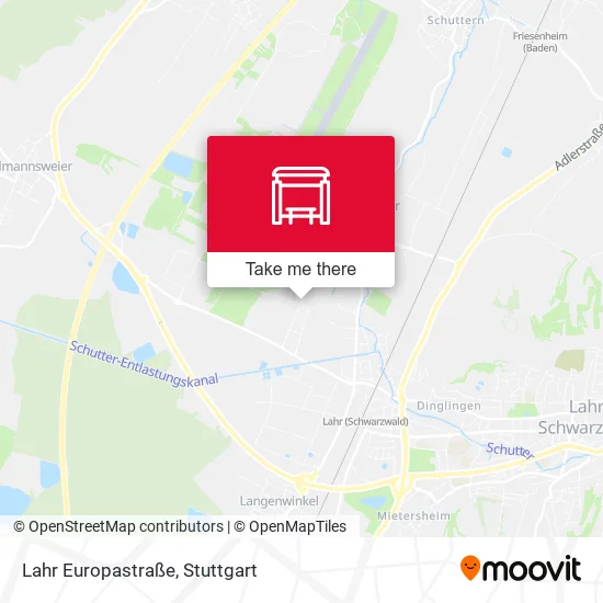 Карта Lahr Europastraße